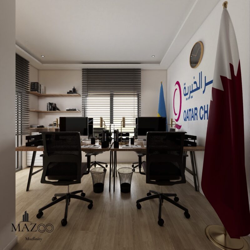 Four Office - Initial Design Proposal - Qatar Charity - Mazfinity