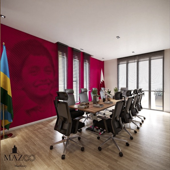Meeting room - Design - Qatar Charity - Mazfinity